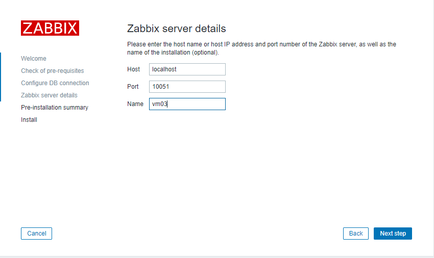 zabbix_install
